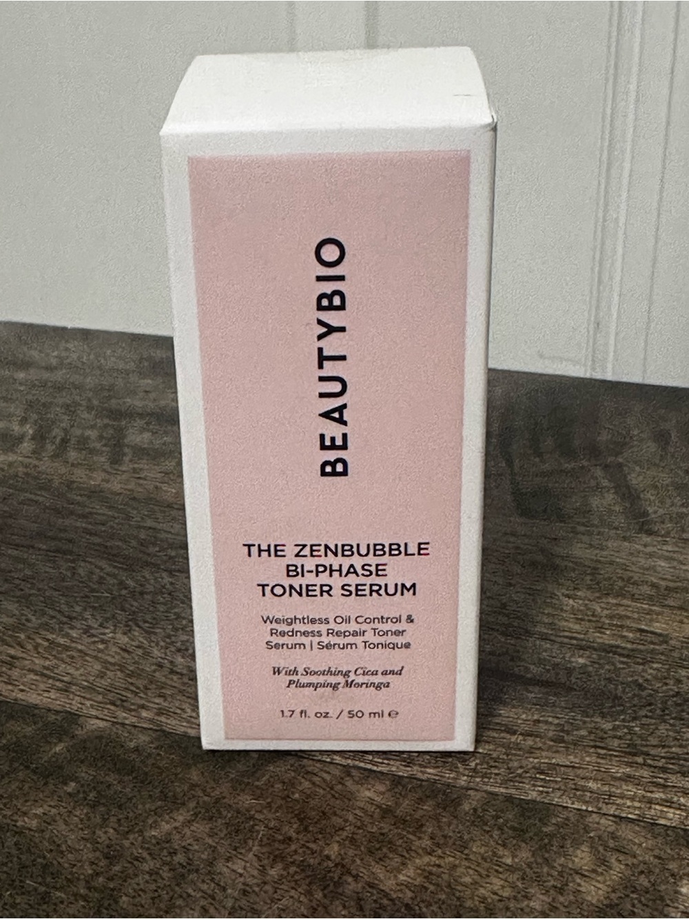 New and Sealed Box! BeautyBio The Zenbubble Bi-Phase Toner Serum 1.7 fl. Oz.